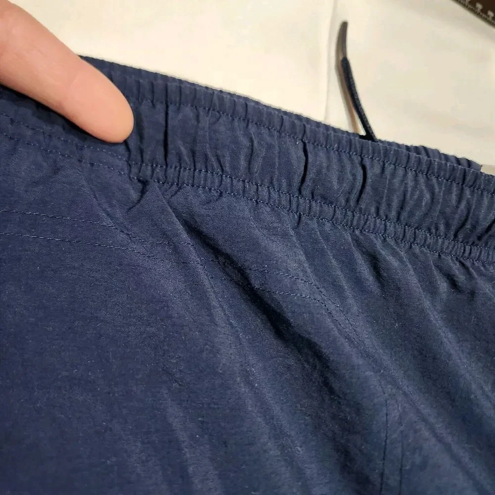 Vintage Nike Swim Trunks Men L *READ* Board Track Shorts Mesh Lined Y2K Spellout